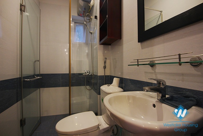 Good price, 02 bedrooms apartment for rent in Dang Thai Mai Street, Tay Ho, Hanoi.